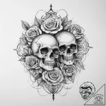 Tattoo sketch arcane scroll, tattoo line art,… – tattoo sketch (№1756018884_0, 24.08.2025 07:01) — tattoovalue.net