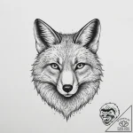 Tattoo sketch fox tattoo, tattoo sketch desig… – tattoo sketch (№1756021285_0, 24.08.2025 07:41) — tattoovalue.net
