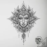 Tattoo sketch spirit – tattoo sketch (№1756022691_0, 24.08.2025 08:04) — tattoovalue.net
