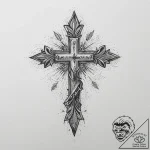 Tattoo sketch historical book with a quill, t… – tattoo sketch (№1756023497_0, 24.08.2025 08:18) — tattoovalue.net