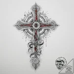 Tattoo sketch cosmic ocean, tattoo line art,… – tattoo sketch (№1756026886_0, 24.08.2025 09:14) — tattoovalue.net