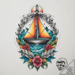Tattoo sketch valley, artistic tattoo sketch,… – tattoo sketch (№1756028701_0, 24.08.2025 09:45) — tattoovalue.net