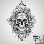 Tattoo sketch divine character, artistic tatt… – tattoo sketch (№1756029297_0, 24.08.2025 09:54) — tattoovalue.net