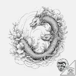 Tattoo sketch pink, tattoo sketch design, cle… – tattoo sketch (№1756032935_0, 24.08.2025 10:55) — tattoovalue.net