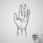 Tattoo sketch blessed scene, tattoo line art,… – tattoo sketch (№1756033131_0, 24.08.2025 10:58) — tattoovalue.net