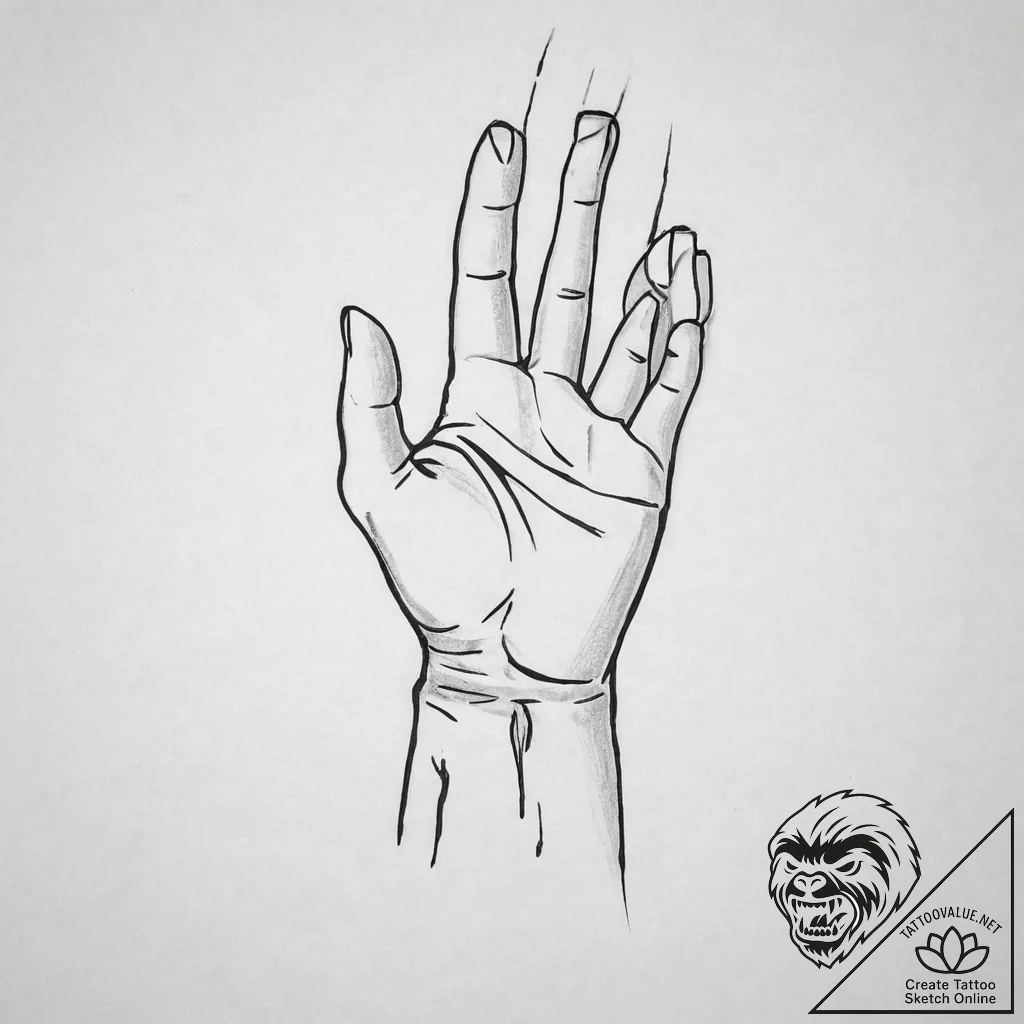Tattoo sketch blessed scene, tattoo line art,... - tattoo sketch (№1756033131_0, 24.08.2025 10:58) — tattoovalue.net
