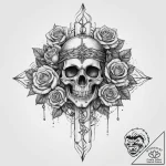 Tattoo sketch holy sage, artistic tattoo sket… – tattoo sketch (№1756033542_0, 24.08.2025 11:05) — tattoovalue.net