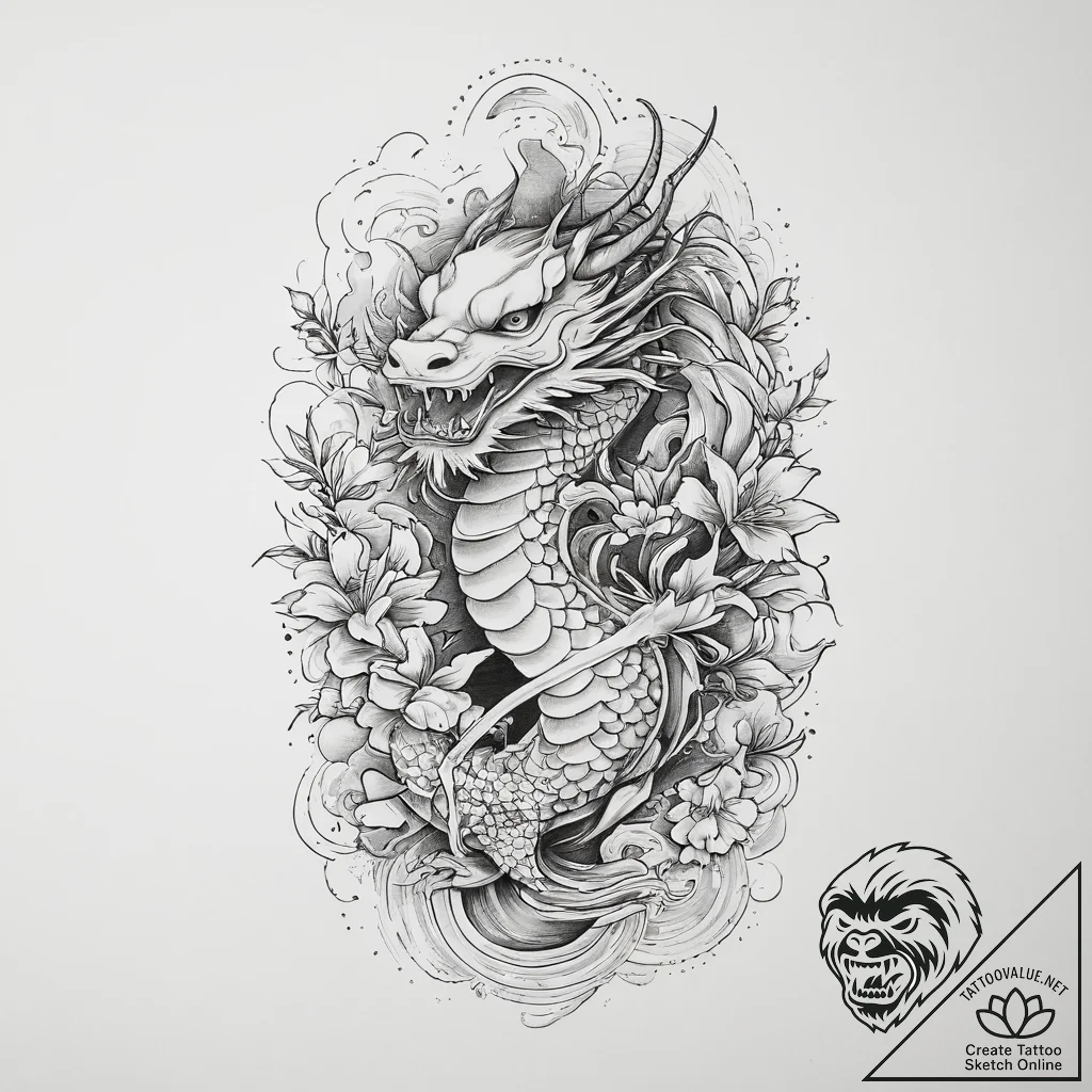 Tattoo sketch dryad tattoo, tattoo drawing ou... - tattoo sketch (№1756034343_0, 24.08.2025 11:19) — tattoovalue.net