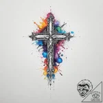 Tattoo sketch cosmic being, tattoo sketch des… – tattoo sketch (№1756037344_0, 24.08.2025 12:09) — tattoovalue.net