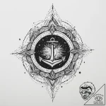 Tattoo sketch узор с туманностью, concept art… – tattoo sketch (№1756041302_0, 24.08.2025 13:15) — tattoovalue.net
