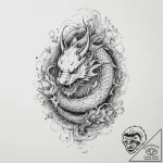 Tattoo sketch “pain is temporary”, ink illust… – tattoo sketch (№1756041503_0, 24.08.2025 13:18) — tattoovalue.net
