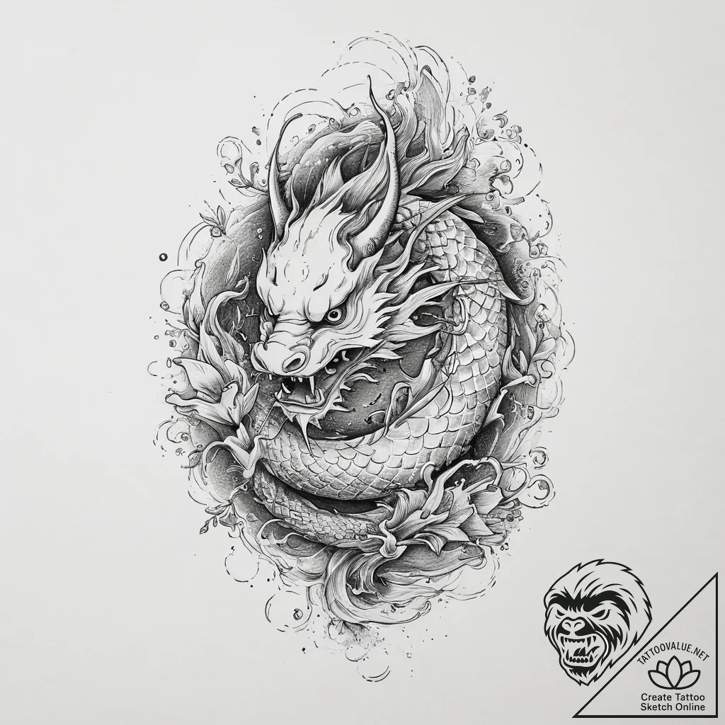Tattoo sketch "pain is temporary", ink illust... - tattoo sketch (№1756041503_0, 24.08.2025 13:18) — tattoovalue.net