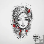 Tattoo sketch bright, tattoo sketch design, o… – tattoo sketch (№1756044670_0, 24.08.2025 14:11) — tattoovalue.net