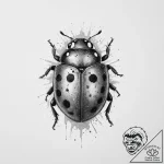 Tattoo sketch ladybug, concept art for tattoo… – tattoo sketch (№1756046055_0, 24.08.2025 14:34) — tattoovalue.net