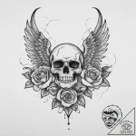 Tattoo sketch sneakers with a wing, tattoo dr… – tattoo sketch (№1756046448_0, 24.08.2025 14:40) — tattoovalue.net