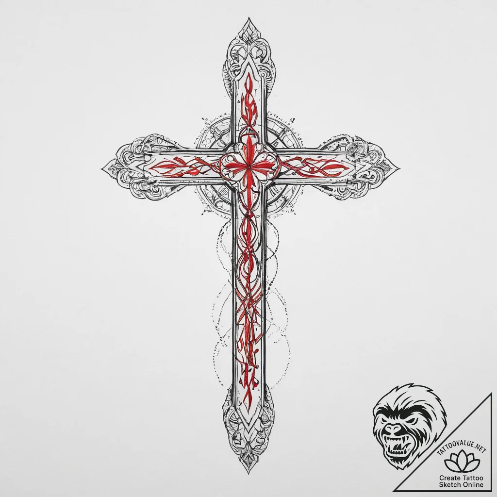 Tattoo sketch elegant tattoo, tattoo flash sh... - tattoo sketch (№1756049610_0, 24.08.2025 15:33) — tattoovalue.net
