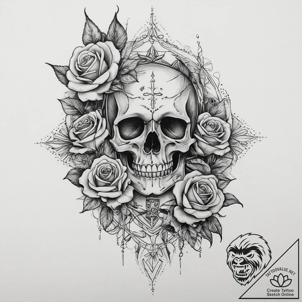 Tattoo sketch road, tattoo sketch design, chi... - tattoo sketch (№1756051223_0, 24.08.2025 16:00) — tattoovalue.net
