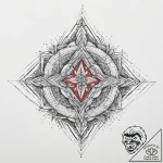 Tattoo sketch mystical narrative, ink illustr… – tattoo sketch (№1756051813_0, 24.08.2025 16:10) — tattoovalue.net