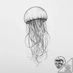 Tattoo sketch jellyfish tattoo, tattoo sketch… – tattoo sketch (№1756055181_0, 24.08.2025 17:06) — tattoovalue.net