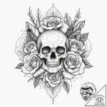Tattoo sketch a magical creature, tattoo flas… – tattoo sketch (№1756056364_0, 24.08.2025 17:26) — tattoovalue.net