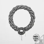 Tattoo sketch rope, tattoo drawing outline, o… – tattoo sketch (№1756058927_0, 24.08.2025 18:08) — tattoovalue.net
