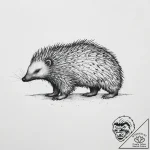 Tattoo sketch echidna, tattoo drawing outline… – tattoo sketch (№1756061526_0, 24.08.2025 18:52) — tattoovalue.net