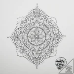 Tattoo sketch flower crown tattoo, concept ar… – tattoo sketch (№1756063928_0, 24.08.2025 19:32) — tattoovalue.net
