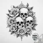 Tattoo sketch cosmic kingdom, ink illustratio… – tattoo sketch (№1756064126_0, 24.08.2025 19:35) — tattoovalue.net