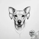Tattoo sketch dog tick – tattoo sketch (№1756065548_0, 24.08.2025 19:59) — tattoovalue.net