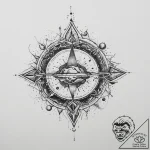 Tattoo sketch cosmic abyss, tattoo flash shee… – tattoo sketch (№1756065747_0, 24.08.2025 20:02) — tattoovalue.net