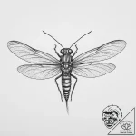 Tattoo sketch tree cricket, ink illustration… – tattoo sketch (№1756067155_0, 24.08.2025 20:25) — tattoovalue.net