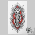 Tattoo sketch sand, tattoo line art, new scho… – tattoo sketch (№1756067955_0, 24.08.2025 20:39) — tattoovalue.net