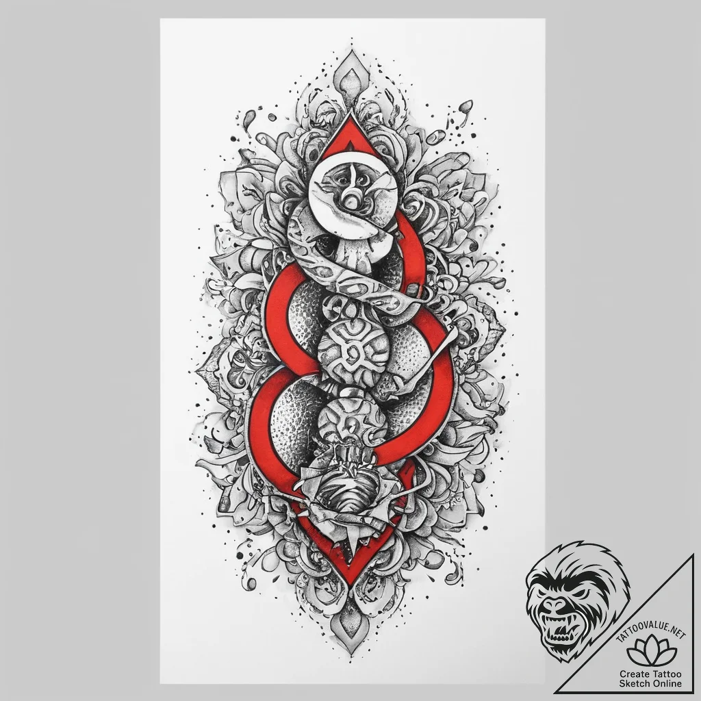 Tattoo sketch sand, tattoo line art, new scho... - tattoo sketch (№1756067955_0, 24.08.2025 20:39) — tattoovalue.net
