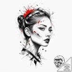 Tattoo sketch architect a person designing, t… – tattoo sketch (№1756068760_0, 24.08.2025 20:52) — tattoovalue.net