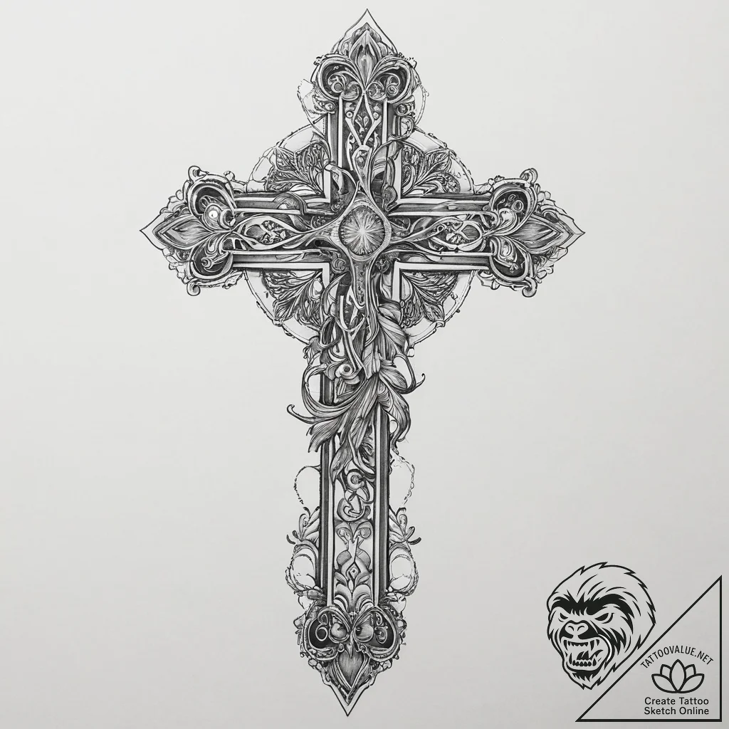 Tattoo sketch wood, concept art for tattoo, o... - tattoo sketch (№1756069563_0, 24.08.2025 21:06) — tattoovalue.net