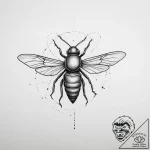 Tattoo sketch glowing fireflies, tattoo drawi… – tattoo sketch (№1756076088_0, 24.08.2025 22:54) — tattoovalue.net