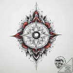 Tattoo sketch cosmic creation, tattoo sketch… – tattoo sketch (№1756080132_0, 25.08.2025 00:02) — tattoovalue.net