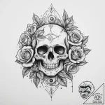 Tattoo sketch cosmic world, concept art for t… – tattoo sketch (№1756080337_0, 25.08.2025 00:05) — tattoovalue.net
