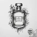 Tattoo sketch perfume tattoo, ink illustratio… – tattoo sketch (№1756080741_0, 25.08.2025 00:12) — tattoovalue.net
