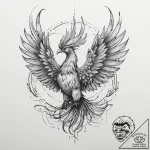 Tattoo sketch phoenix tattoo, tattoo line art… – tattoo sketch (№1756081142_0, 25.08.2025 00:19) — tattoovalue.net