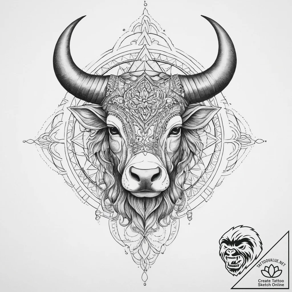 Tattoo sketch minotaur, tattoo flash sheet de... - tattoo sketch (№1756082151_0, 25.08.2025 00:35) — tattoovalue.net