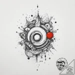 Tattoo sketch cosmic ground, tattoo sketch de… – tattoo sketch (№1756082747_0, 25.08.2025 00:45) — tattoovalue.net