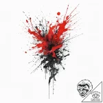 Tattoo sketch a symbolic event, artistic tatt… – tattoo sketch (№1756083747_0, 25.08.2025 01:02) — tattoovalue.net