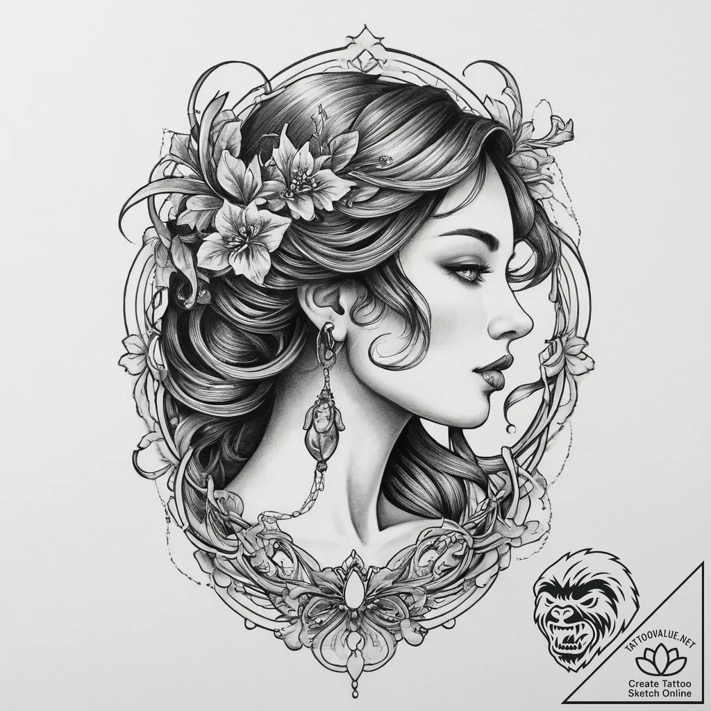 Tattoo sketch puzzle, tattoo sketch design, s... - tattoo sketch (№1756084740_0, 25.08.2025 01:19) — tattoovalue.net