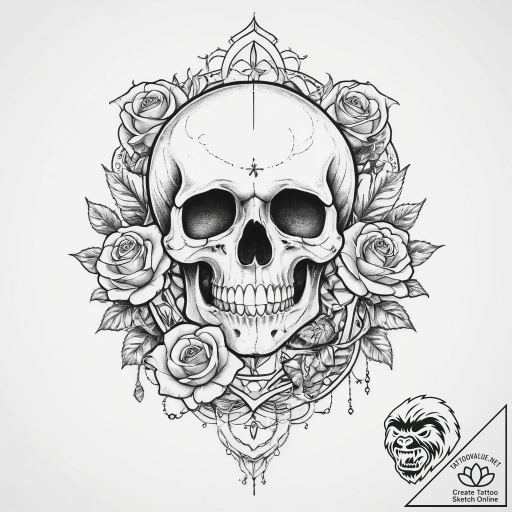 Tattoo sketch cosmic person, tattoo sketch de... - tattoo sketch (№1756087740_0, 25.08.2025 02:09) — tattoovalue.net