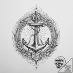 Tattoo sketch a symbolic emotion, tattoo line… – tattoo sketch (№1756088344_0, 25.08.2025 02:19) — tattoovalue.net