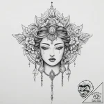 Tattoo sketch jade – tattoo sketch (№1756089347_0, 25.08.2025 02:35) — tattoovalue.net
