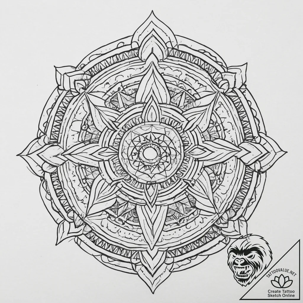 Tattoo sketch tetra, concept art for tattoo,... - tattoo sketch (№1756090342_0, 25.08.2025 02:52) — tattoovalue.net