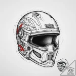 Tattoo sketch helmet, tattoo drawing outline,… – tattoo sketch (№1756091133_0, 25.08.2025 03:05) — tattoovalue.net