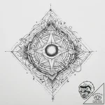 Tattoo sketch cosmic universe, tattoo flash s… – tattoo sketch (№1756091527_0, 25.08.2025 03:12) — tattoovalue.net